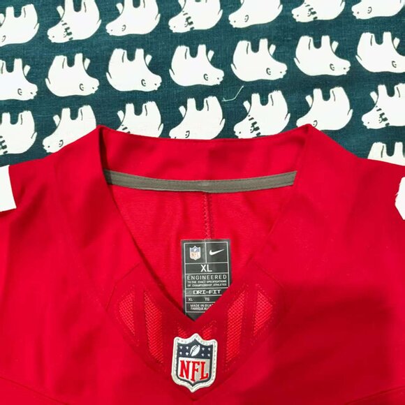 George Kittle Scarlet San Francisco 49ers #85 Nike Jersey - Picture 6 of 8